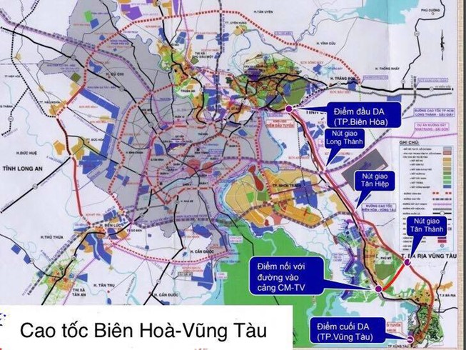 Xem xét các phương án đầu tư cao tốc Biên Hòa - Vũng Tàu