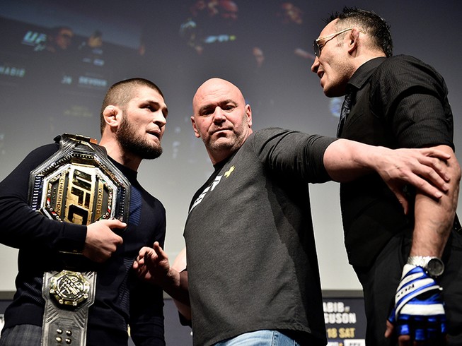 Xác định trận UFC Khabib (Nga) - Ferguson (Mỹ)