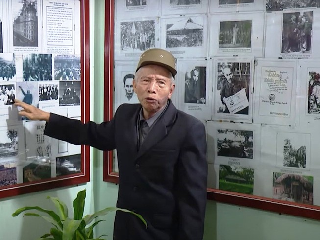 Nhà lưu niệm Bác Hồ ở gia đình lão nông 84 tuổi