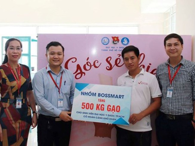 ‘Góc sẻ chia’ giúp sinh viên y khoa vượt khó