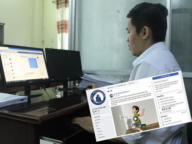 Quận 12: Dân hào hứng với trang Facebook ‘khủng’
