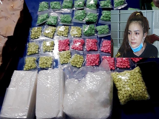 Bánh kẹo trộn ma túy được rao bán trên mạng