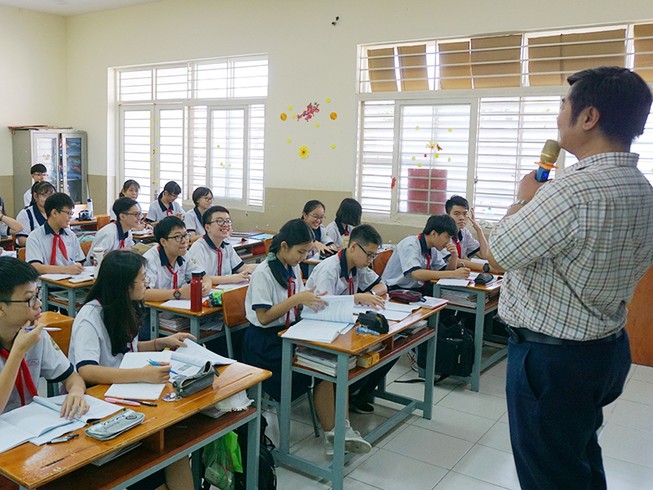 Căng sức chạy đua vào lớp 10