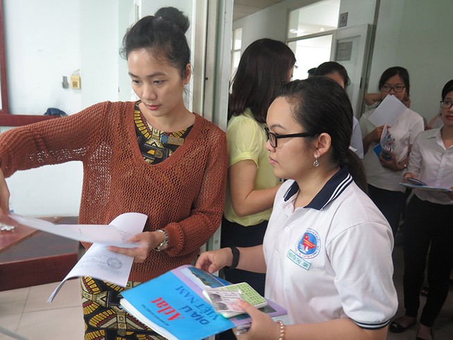 Ào ạt thí sinh thi đánh giá năng lực