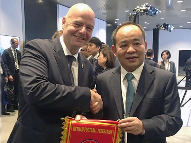 Bóng đá Việt Nam sẽ nhận 35 tỉ hỗ trợ từ FIFA