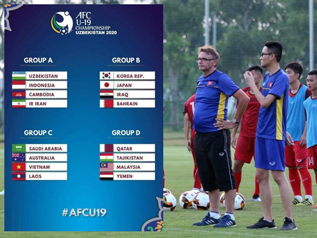 U-19 Việt Nam kỳ vọng dự World Cup cùng ‘phù thủy trắng’