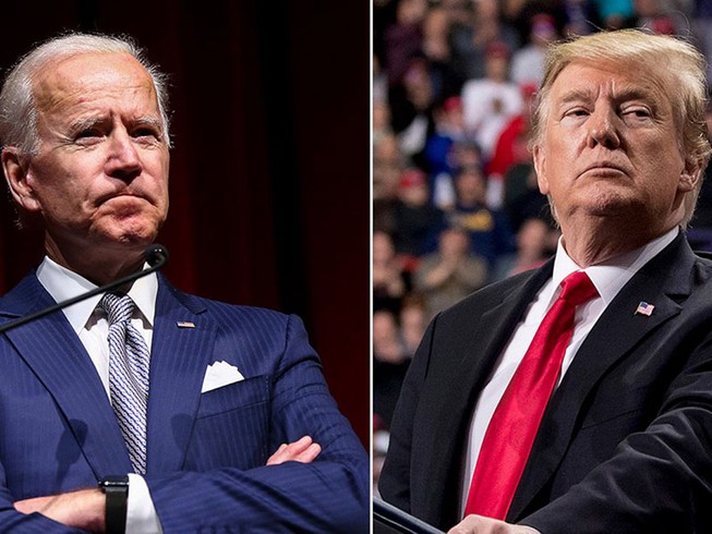 Tranh luận bầu cử Mỹ: Ông Biden tự tin, ông Trump thận trọng