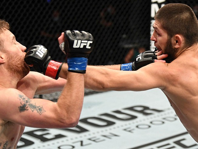 UFC 254, Khabib - Gaethje: Cú knock out và sàn đấu nước mắt