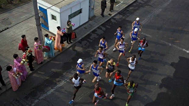 Triều Tiên cấm chạy marathon vì sợ … lây Ebola