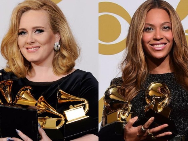 Grammy 2017: Cuộc chiến giữa Adele và Beyoncé