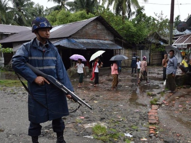 Myanmar: Phiến quân đánh đồn cảnh sát, 12 người chết
