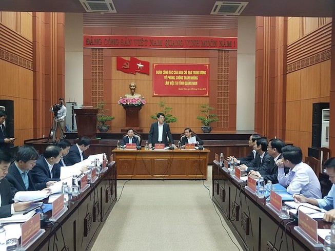 'Quảng Nam không có tình trạng tham nhũng nghiêm trọng'