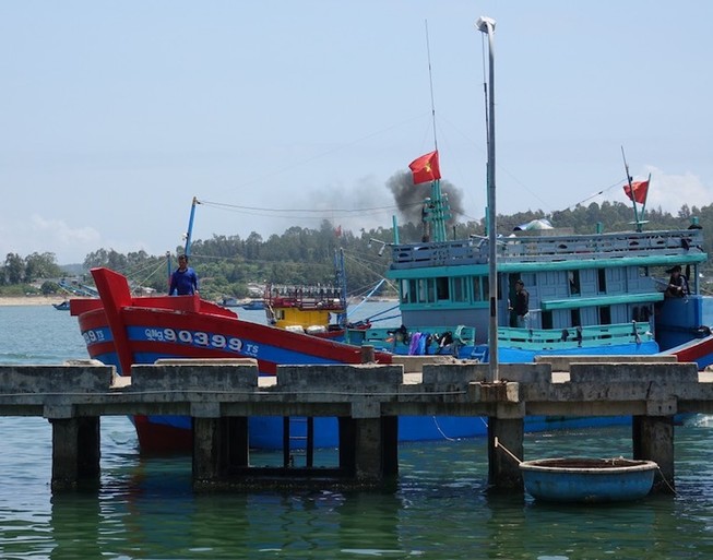 4 ngư dân bị tông chìm ở Hoàng Sa đã vào bờ