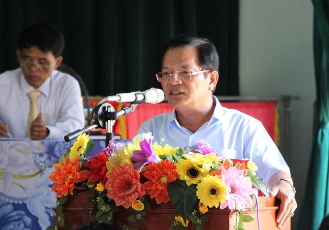 Bí thư Quảng Ngãi không phát biểu chỉ đạo đại hội ở huyện