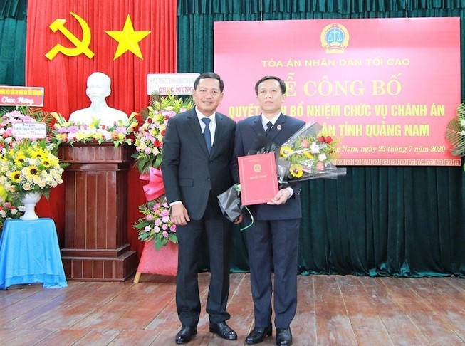 TAND tỉnh Quảng Nam có chánh án mới