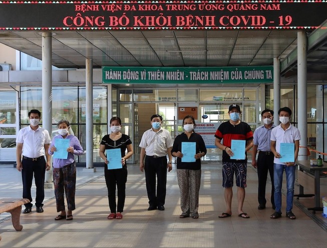 Chiều nay, Quảng Nam 'sạch bóng' COVID-19