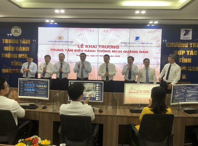 Quảng Nam: Khai trương Trung tâm điều hành thông minh