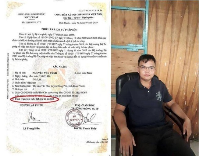 Nam sinh viên bị nhầm có án tù đã được xin lỗi