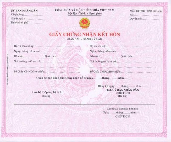 Xé giấy đăng ký kết hôn có bị xử phạt?