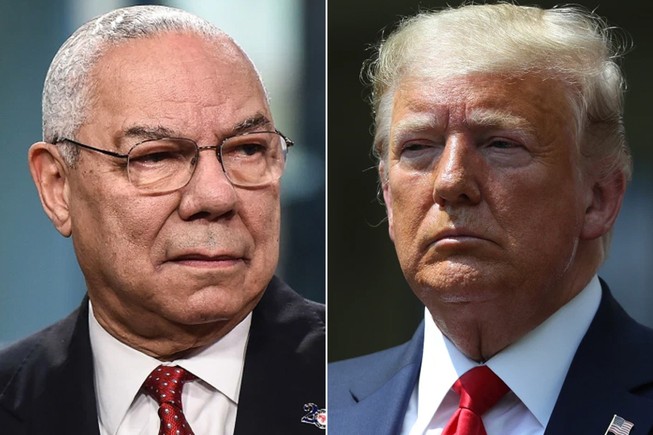 Ông Trump đáp trả chỉ trích của cựu ngoại trưởng da màu