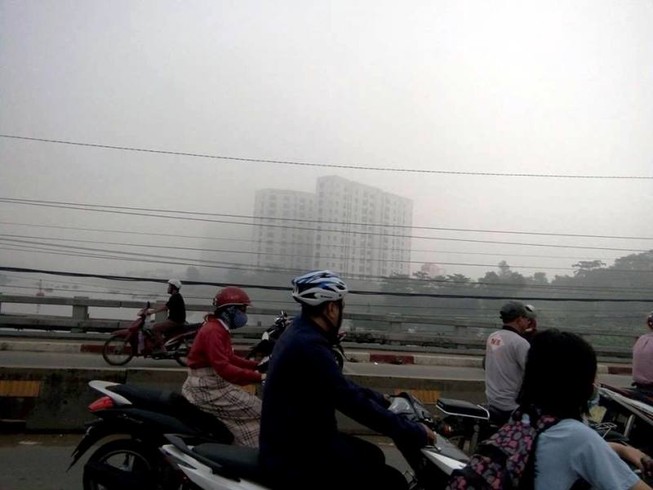 Sương mù nguy hiểm ở TP.HCM có tính chu kỳ