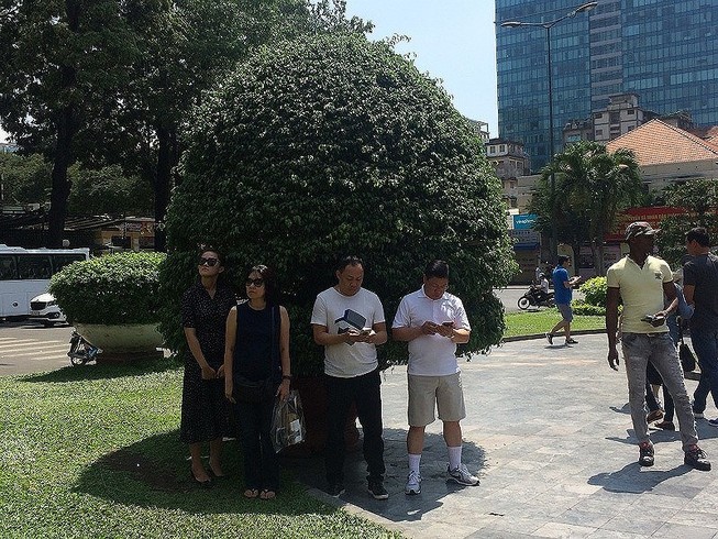 Sài Gòn nóng 37 độ C và đang tiếp tục tăng