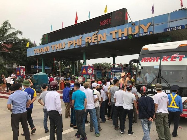Miễn phí qua trạm Bến Thủy cho dân địa phương
