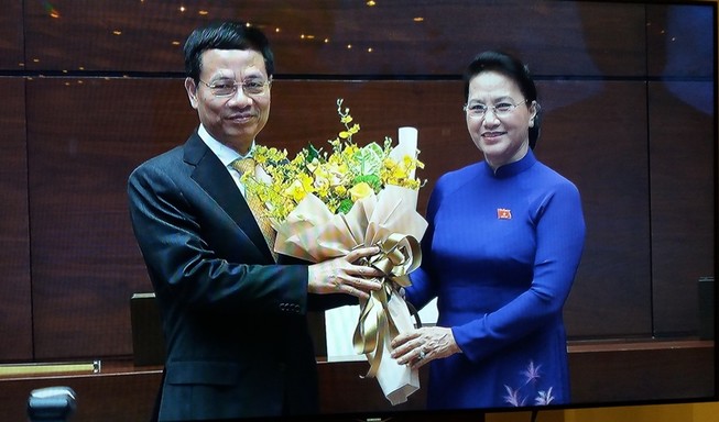 Quốc hội phê chuẩn ông Nguyễn Mạnh Hùng làm Bộ trưởng Bộ TT&TT