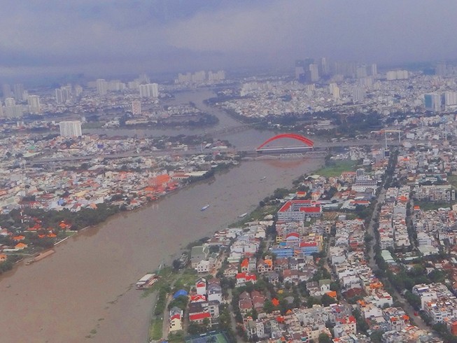 Nhiều đoạn hạ lưu sông Sài Gòn ô nhiễm vượt mức cho phép