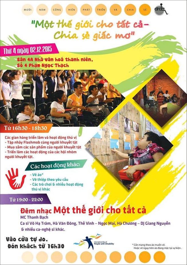 MC Thanh Bạch dẫn dắt 'chia sẻ giấc mơ cùng người khuyết tật'