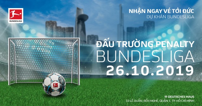 Cuộc thi đá penalty Bundesliga đầu tiên tại Việt Nam