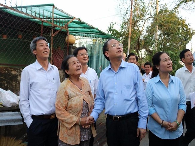 Bố trí lớp học tạm thời cho HS sau cơn 'cuồng phong'