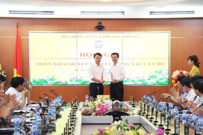 Bổ nhiệm tân cục trưởng trẻ nhất Bộ Thông tin & Truyền thông