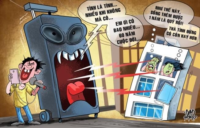 Xử phạt kẹo kéo kèm ca nhạc ra sao?