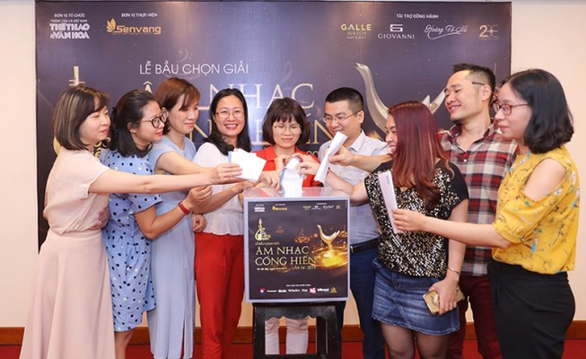 Ảnh hưởng dịch COVID-19, giải Âm nhạc Cống hiến bầu online
