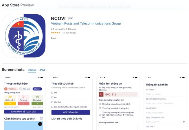 Nhiều app khai báo y tế khiến người dân nhiễu loạn