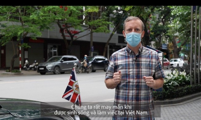 Đại sứ Anh kêu gọi công dân Anh tại VN chung tay chống dịch