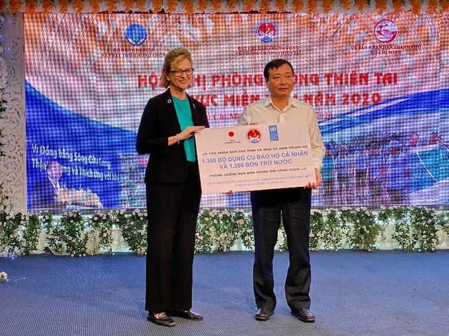 Nhật Bản và UNDP hỗ trợ các nhu cầu cơ bản để phòng chống COVID-19 cho các hộ nghèo ở khu vực phía Nam