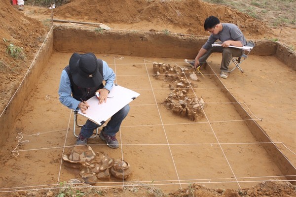 'Đánh thức' cụm di tích Bãi Cọi, trưng bày tại Hà Nội