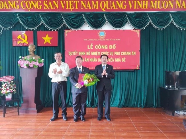 Nhân sự mới huyện Nhà Bè