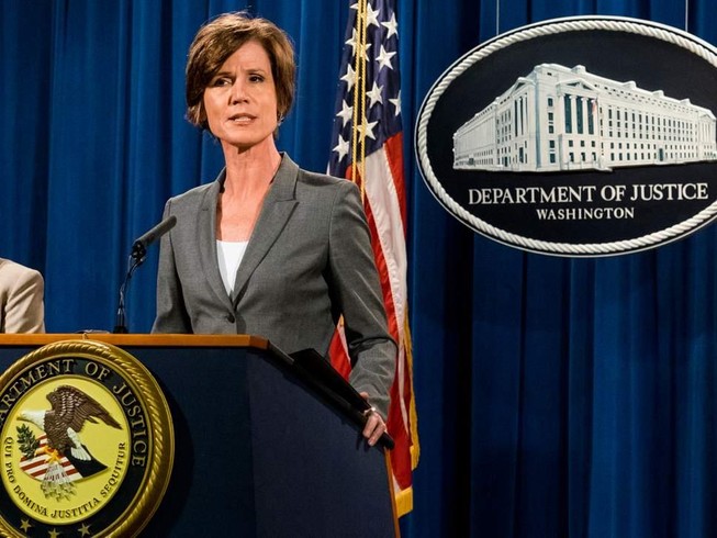 Bà Sally Yates. Ảnh: Independent