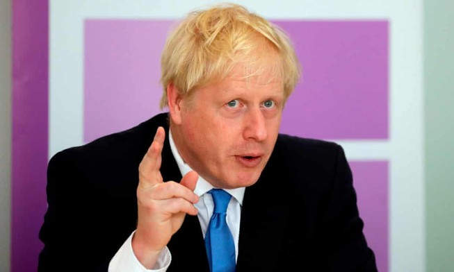 Thủ tướng Anh Boris Johnson. Ảnh: The Guardian
