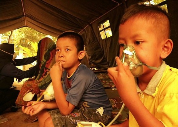 UNICEF: Cháy rừng ở Indonesia đe dọa sức khỏe 10 triệu trẻ em