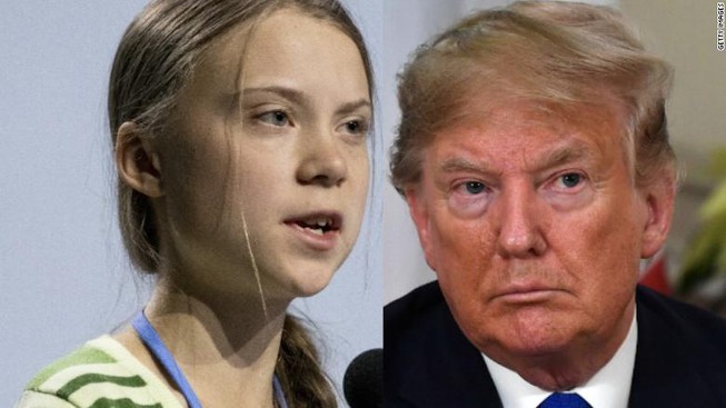 Ông Trump chế giễu 'Nhân vật năm 2019' của tạp chí Time