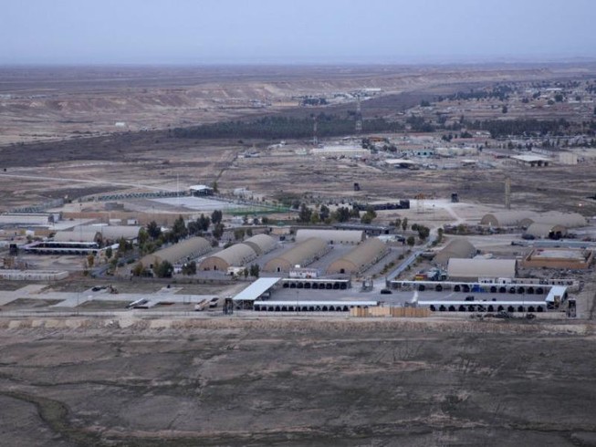 Căn cứ không quân Mỹ Ayn al-Asad tại Iraq. Ảnh: SPUTNIK