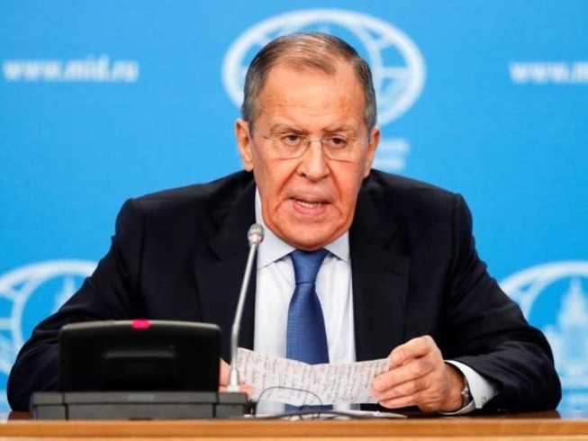 Ngoại trưởng Nga Sergei Lavrov. Ảnh: REUTERS
