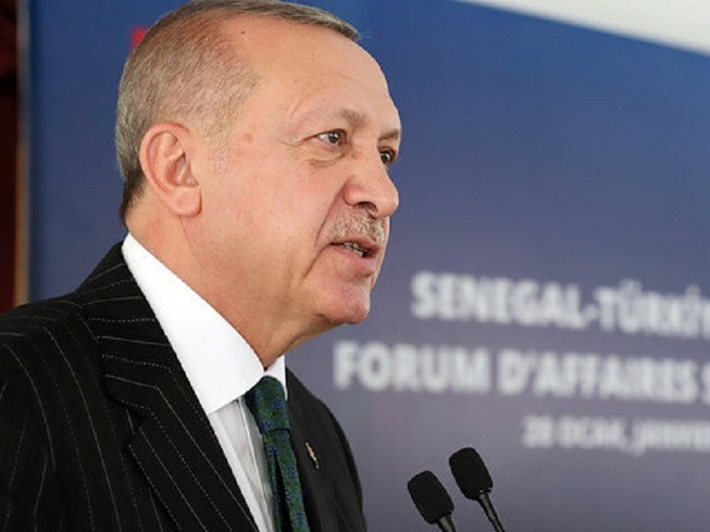 Tổng thống Thổ Nhĩ Kỳ Tayyip Erdogan. Ảnh: NTV