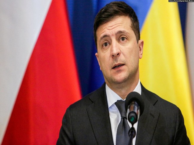 Tổng thống Ukraine Volodymyr Zelensky. Ảnh: REUTERS