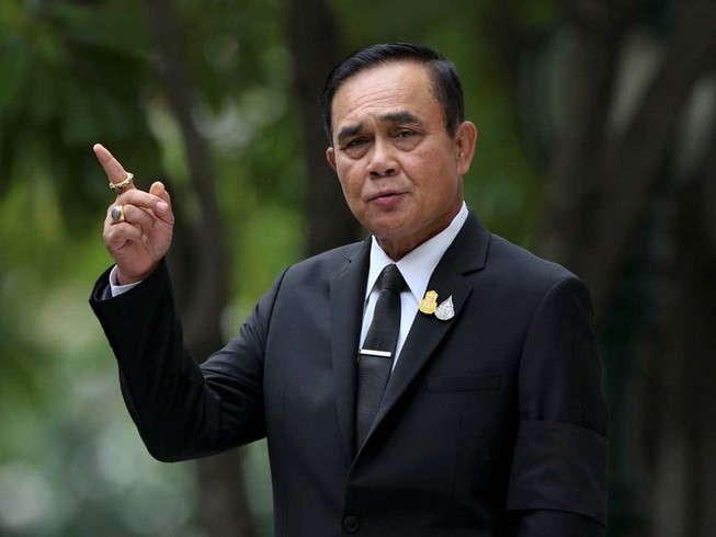 Thủ tướng Thái Lan Prayut Chan-O-cha cho vụ binh sĩ xả súng giết 29 người là vụ việc chưa từng có tại nước này. Ảnh: REUTERS