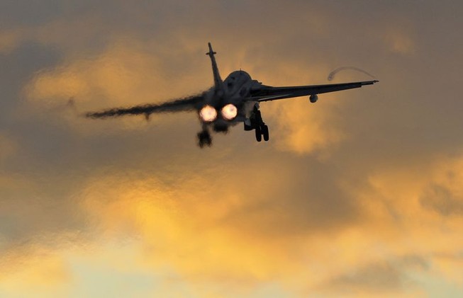Chiến đấu cơ Su-24. Ảnh: TASS